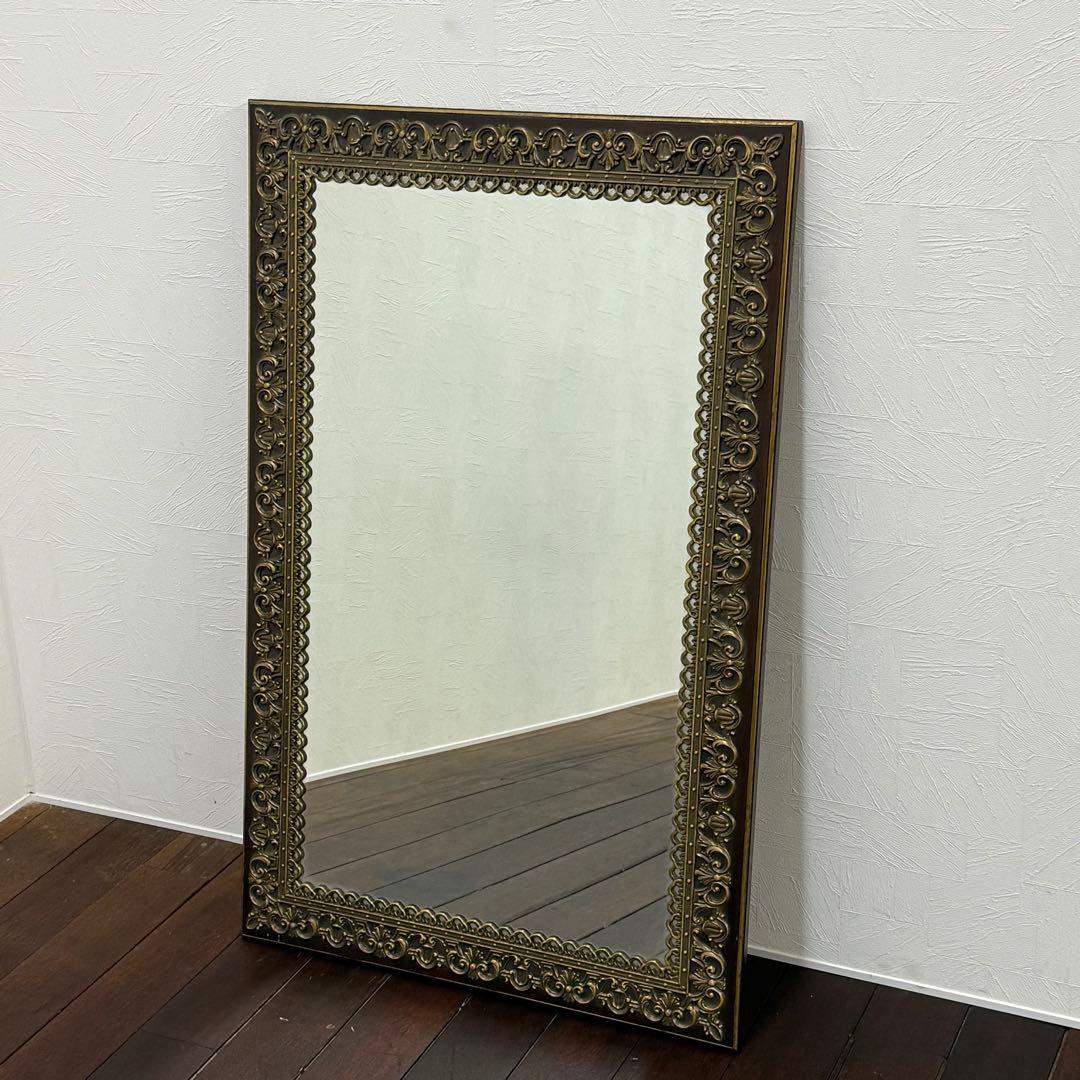 H17C18 西洋アンティーク ウォールミラー