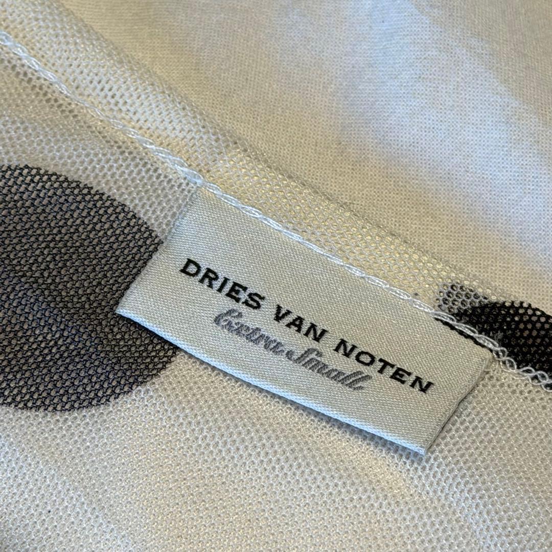 トップス DRIES VAN NOTEN Polka Dot Sheer Shirt XS