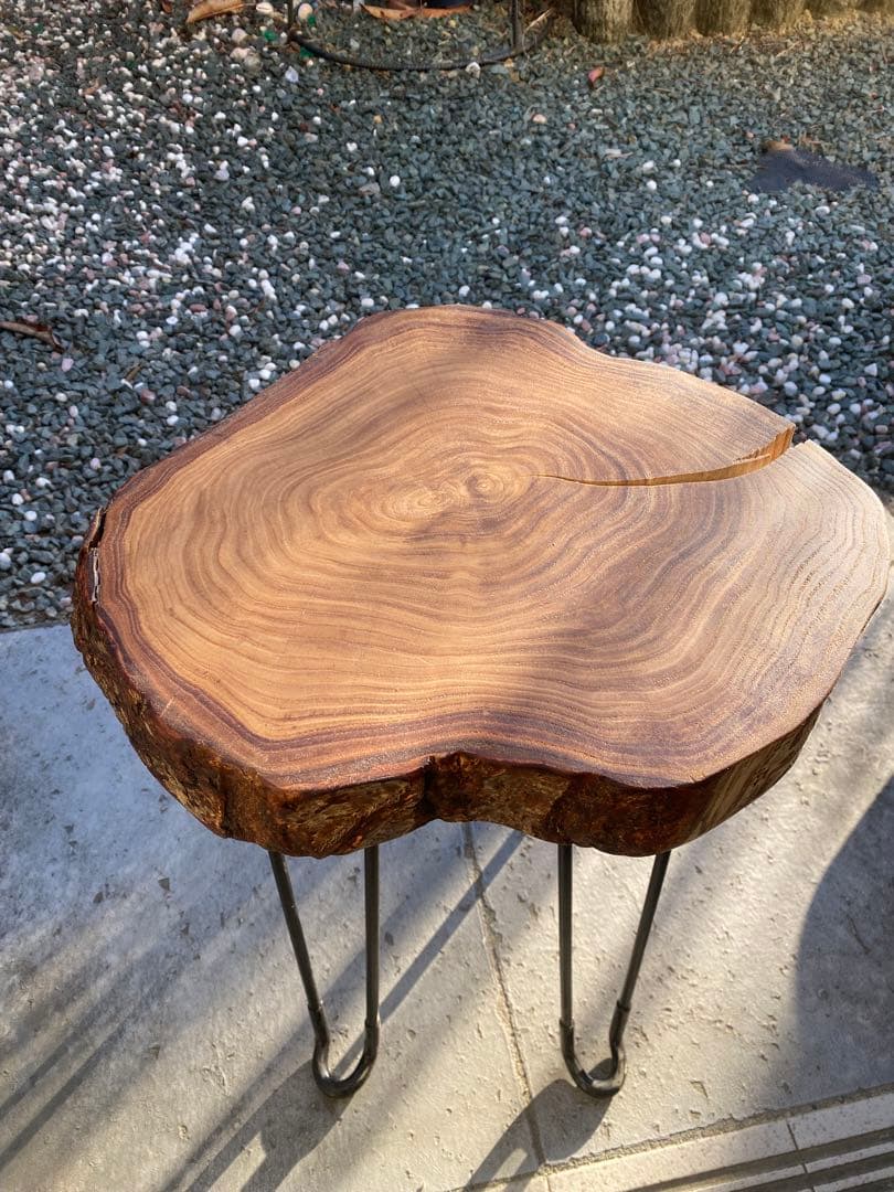 楢　サイドテーブル　最終値下げ