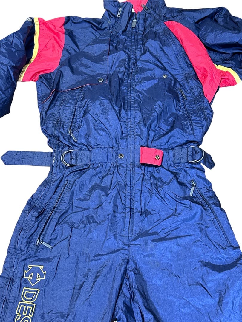 【お値下げ可】DESCENTE スキーウェア M ヴィンテージ 古着 K0660