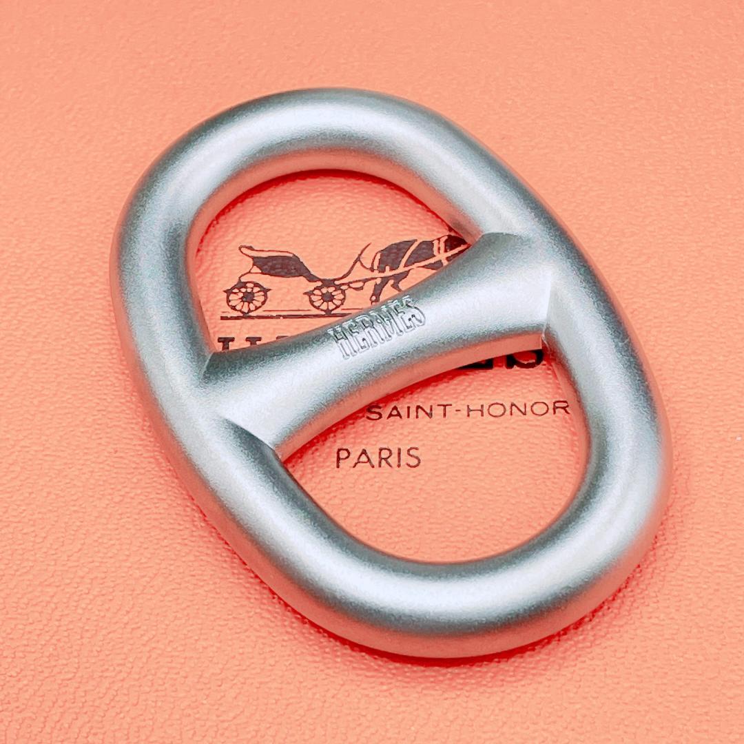 ◇エルメス◇ HERMES シェーヌダンクル スカーフリング ブランド シルバー