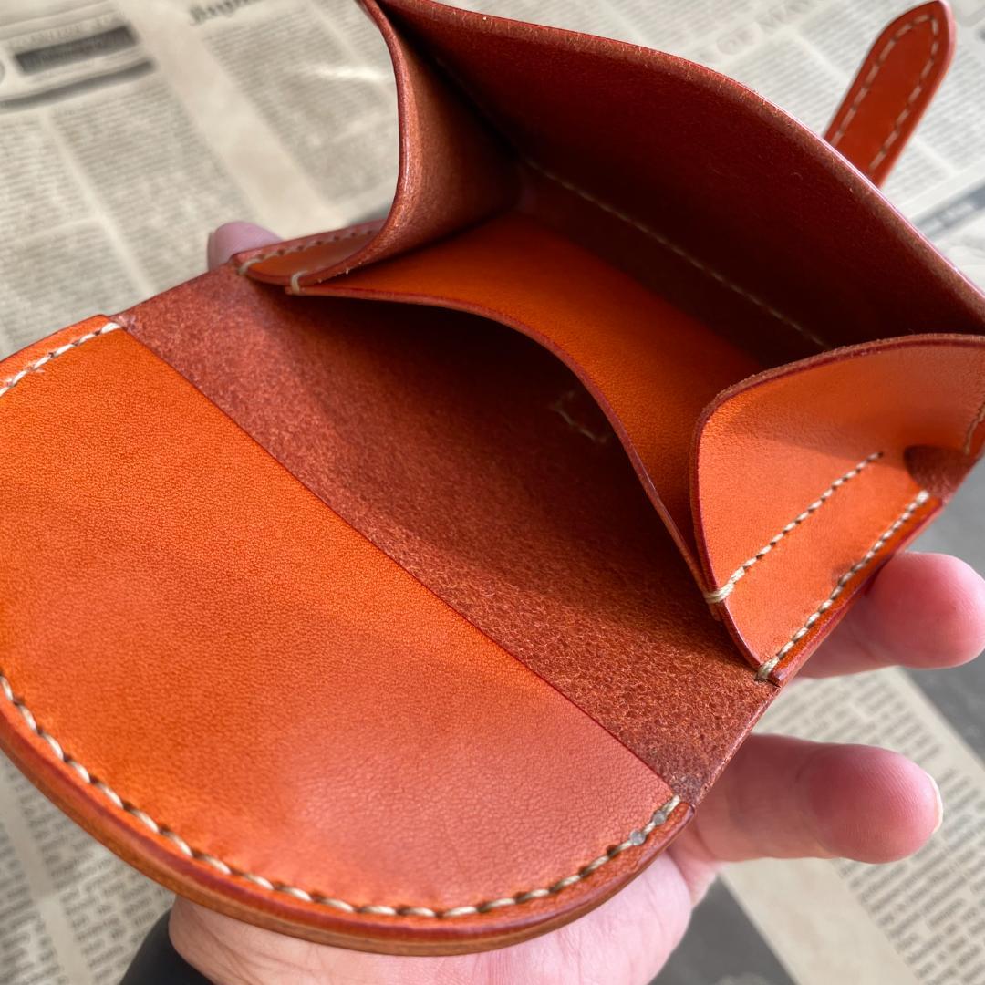 栃木レザー　カード・マルチケース　ミニウォレット