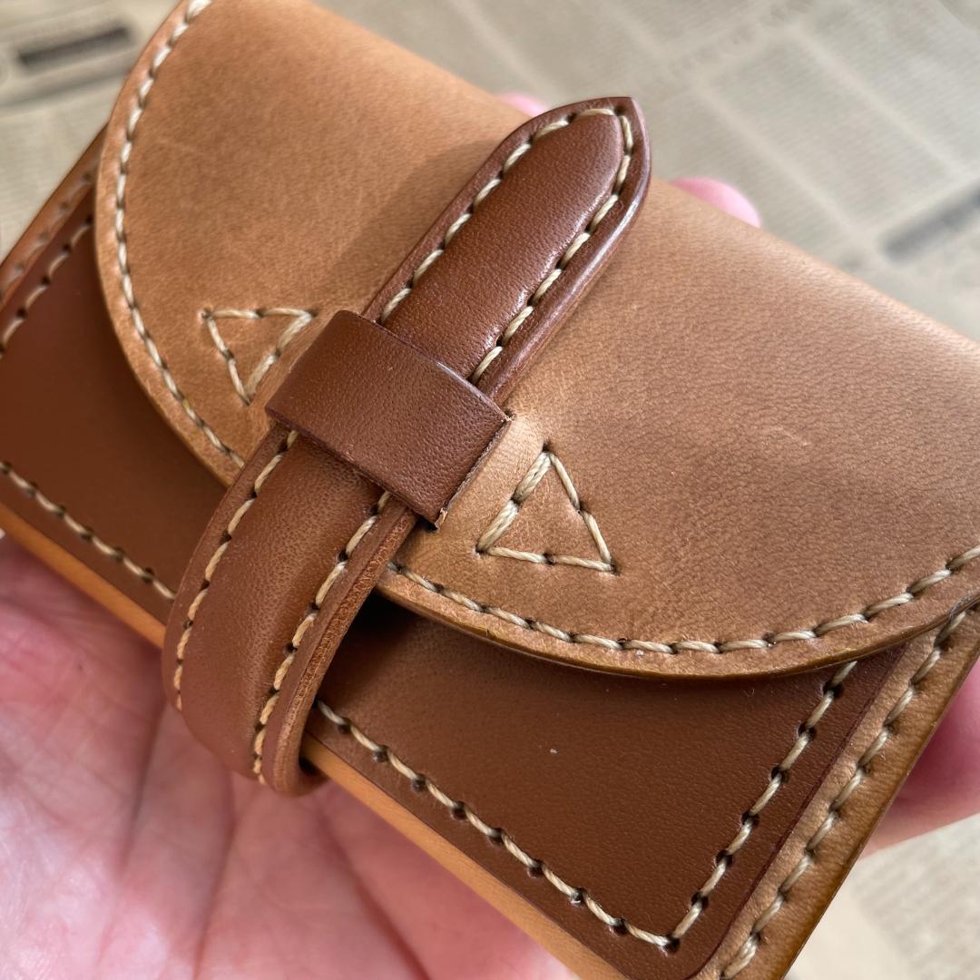 栃木レザー　カード・マルチケース　ミニウォレット