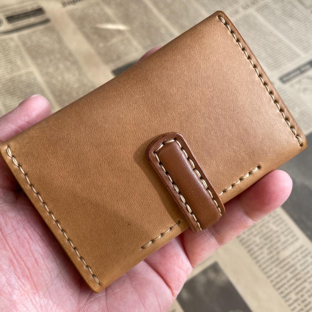 栃木レザー　カード・マルチケース　ミニウォレット