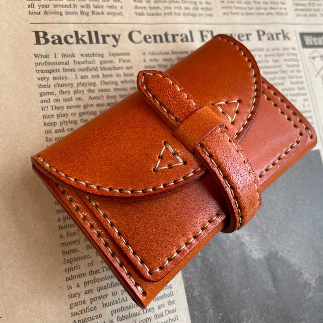 栃木レザー　カード・マルチケース　ミニウォレット