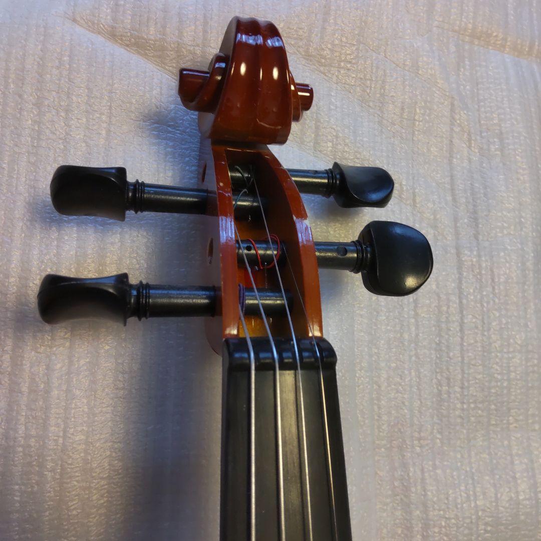 値引き！新品！ 4/4フルサイズ バイオリン 本体と弓(ハードケース付き)