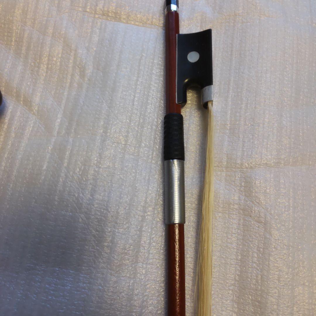 値引き！新品！ 4/4フルサイズ バイオリン 本体と弓(ハードケース付き)