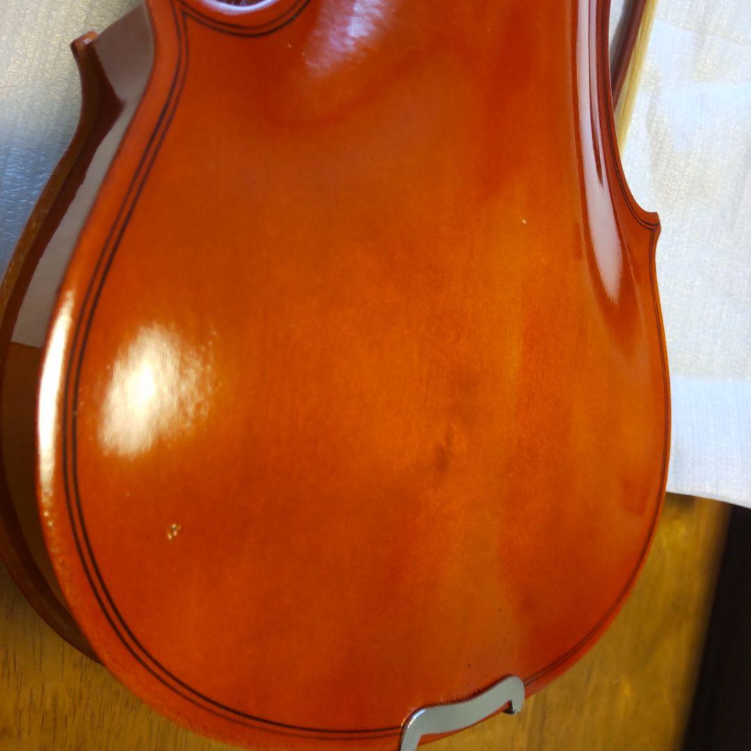 値引き！新品！ 4/4フルサイズ バイオリン 本体と弓(ハードケース付き)