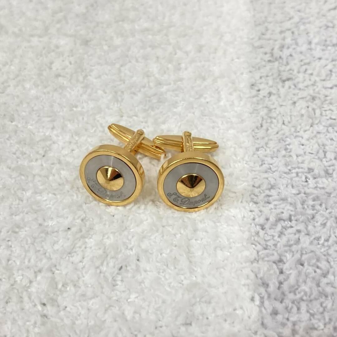 【STデュポン】カフスボタン　ゴールド　 007 ボンド ダイアナザーディ