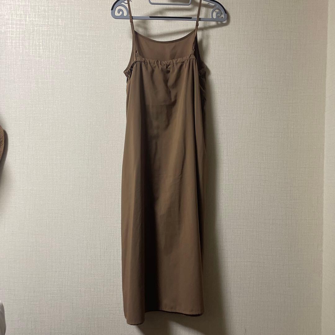 AMERIアメリGATHER SLEEVE WAIST TUCK DRESS