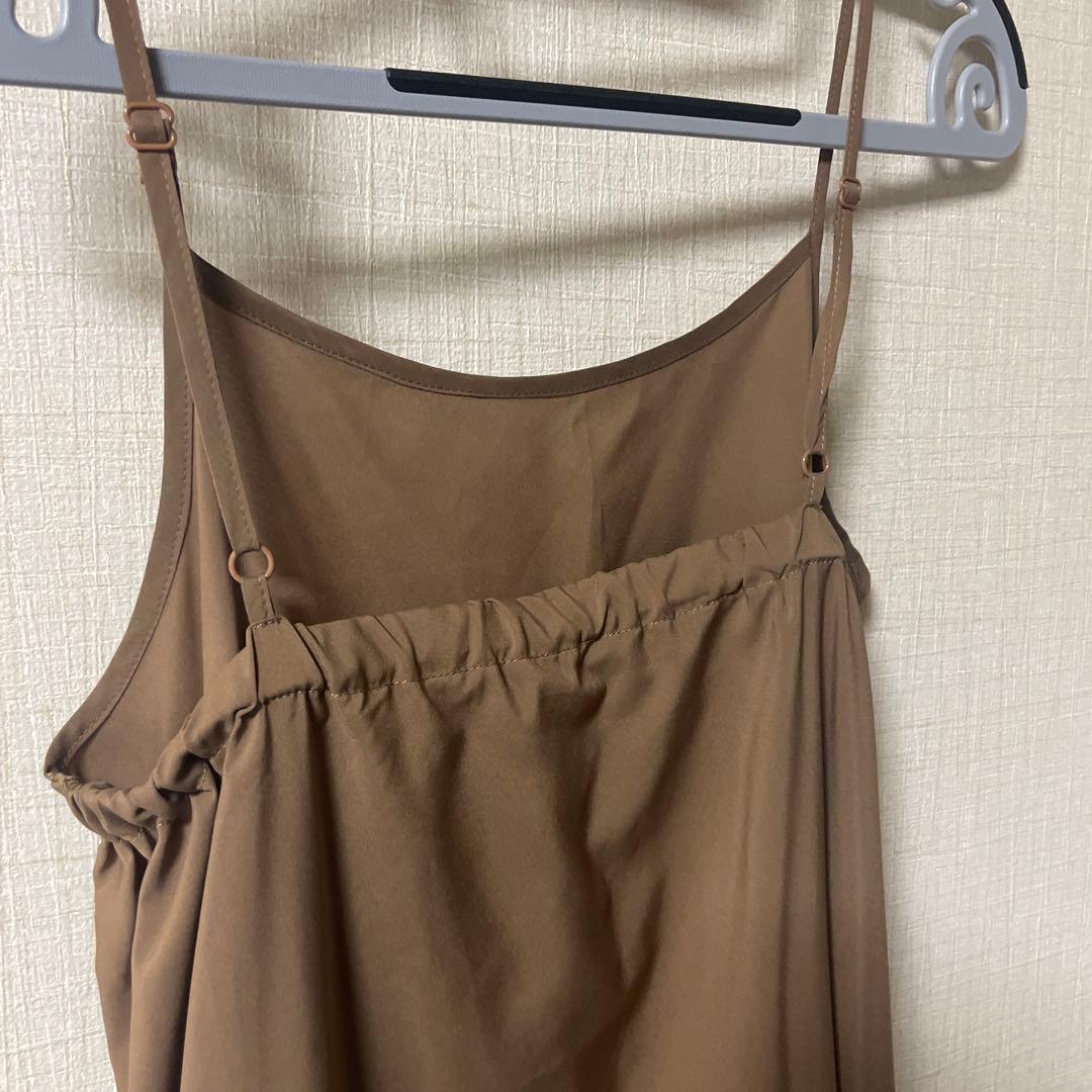 AMERIアメリGATHER SLEEVE WAIST TUCK DRESS