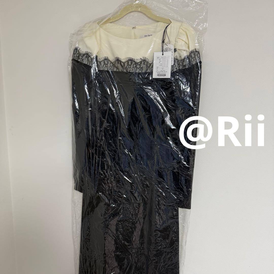 【新品未開封 24時間以内匿名発送】 Leonie Two-Tone Dress