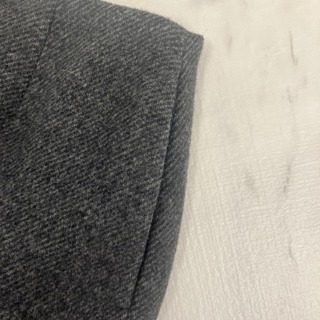 お値下げ中　ESTINATION ウールフレアミニスカート グレー