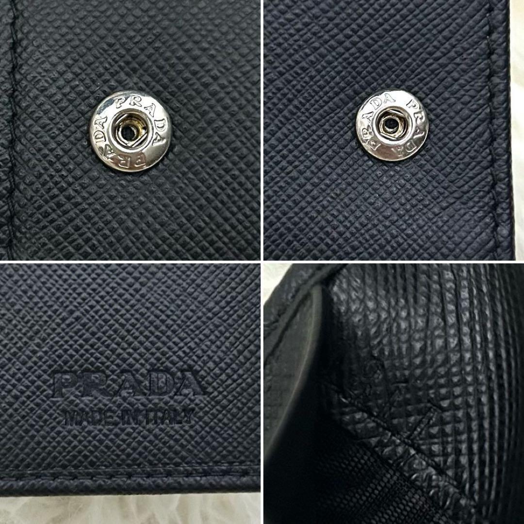 【極美品】PRADA プラダ サフィアーノレザー 6連 キーケース