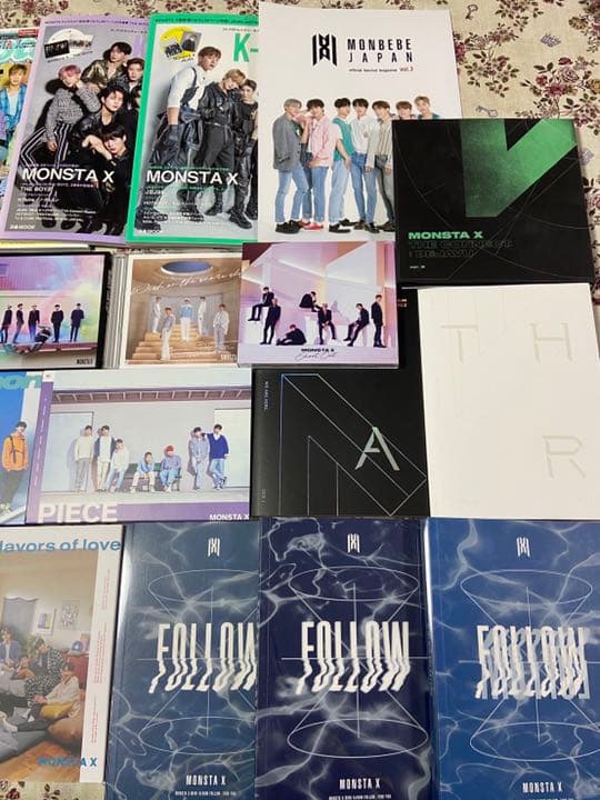 MONSTA X  CD 雑誌　まとめ売り