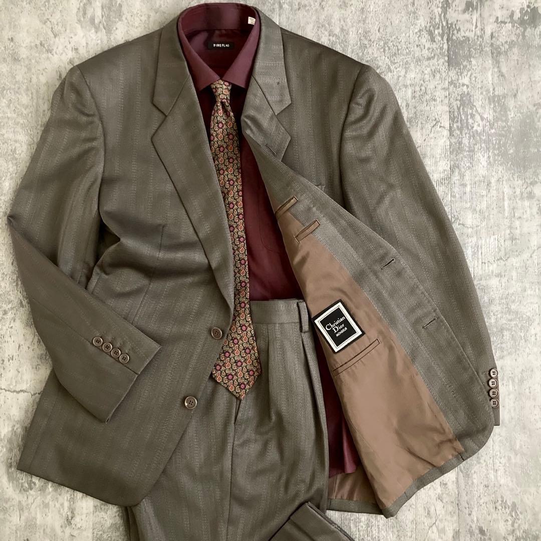 【極美品】Christian Dior ヴィンテージ セットアップスーツコーデ