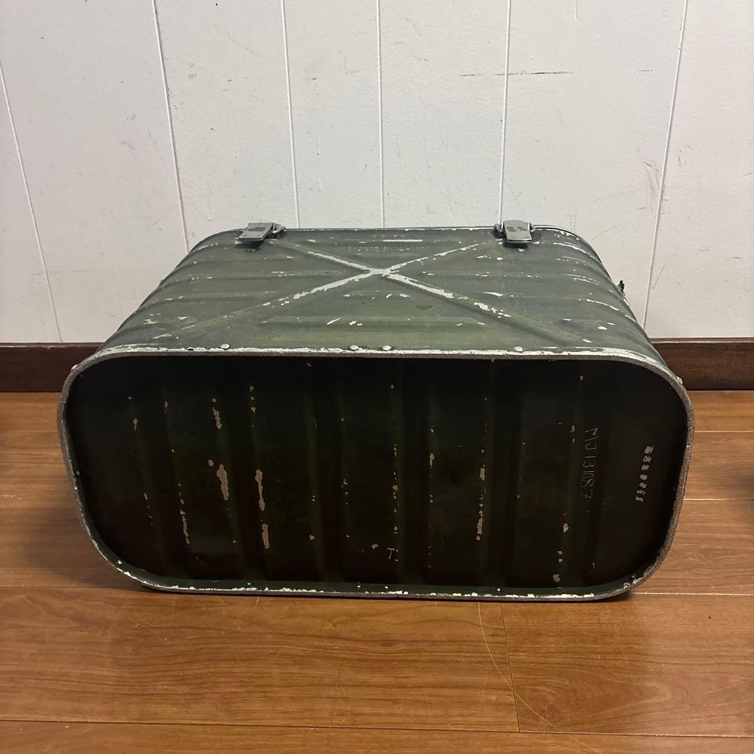 米軍　実物　US フードコンテナ ODグリーン 89年　送料無料