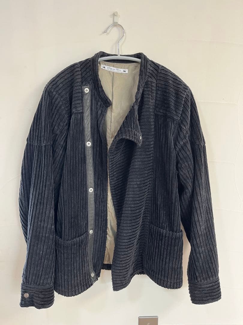 ヴィンテージ完売品　サスクワッチファブリックス　コーデュロイライダースジャケット