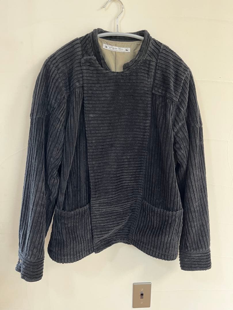 ヴィンテージ完売品　サスクワッチファブリックス　コーデュロイライダースジャケット