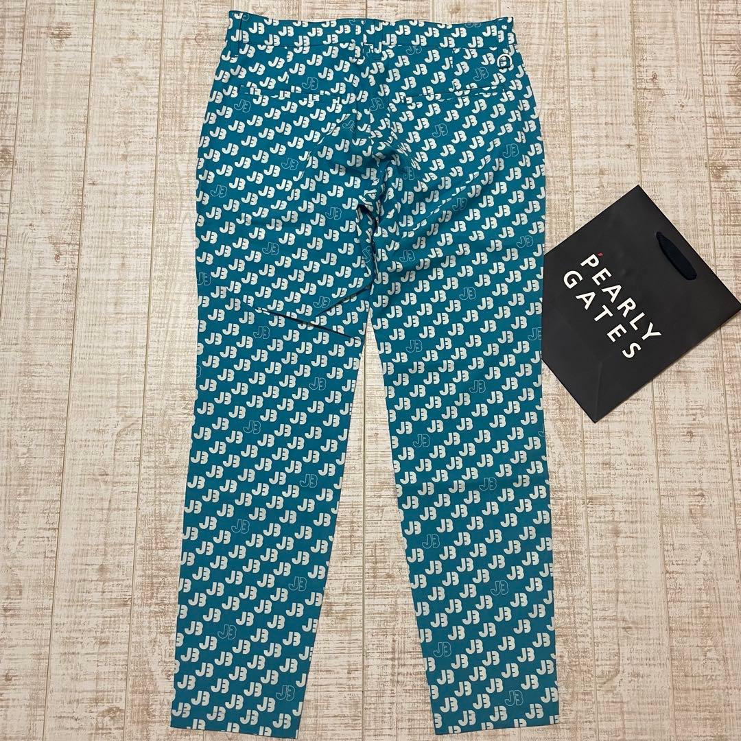 新品 ジャックバニー ロングパンツ JBロゴ ブルー XLサイズ （6）