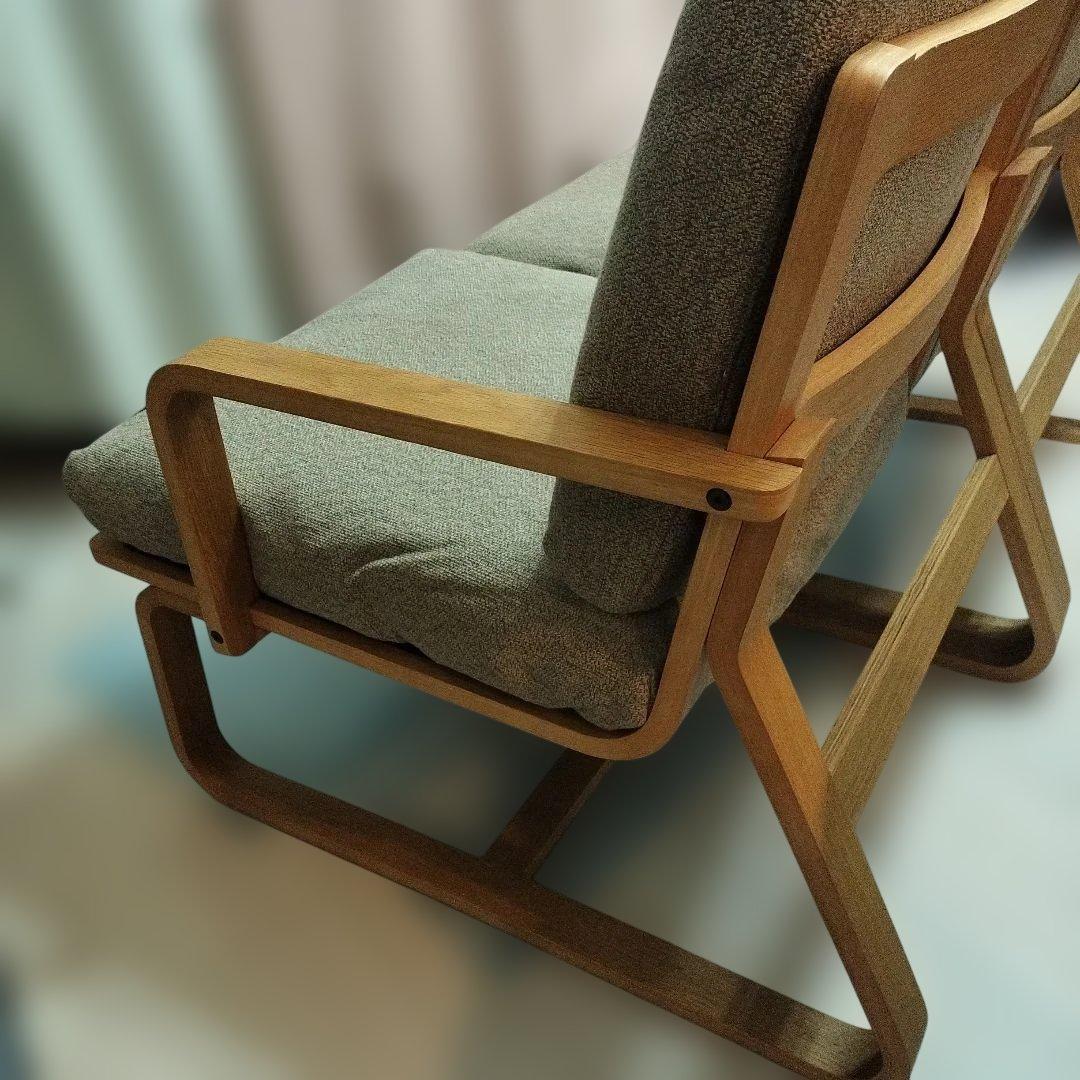 【無印良品】リビングでもダイニングでもつかえるソファチェア