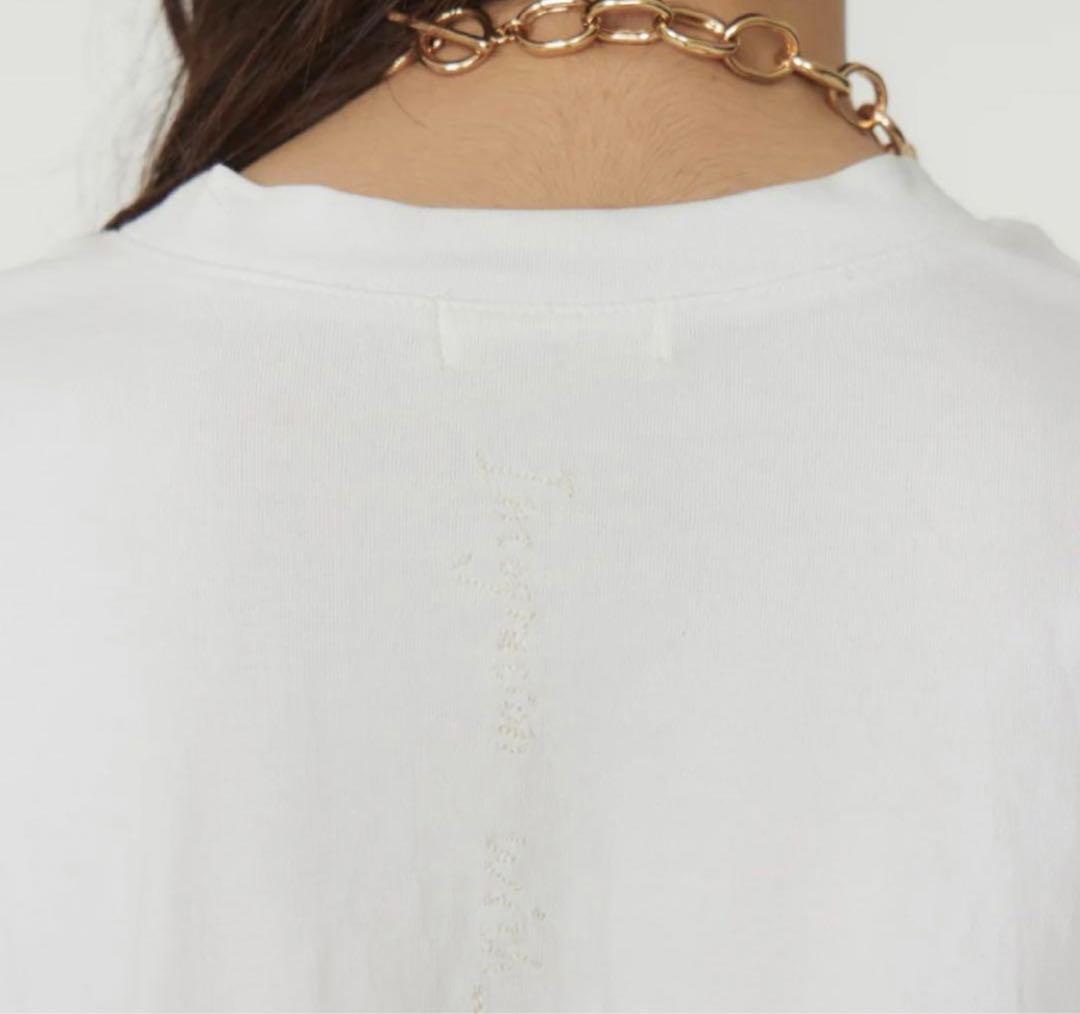 トップス EMBROIDERY SHORT SLEEVE SHIRTS