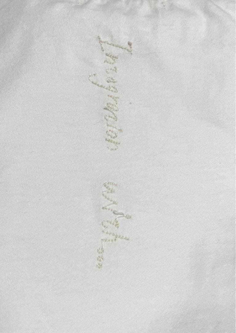 トップス EMBROIDERY SHORT SLEEVE SHIRTS