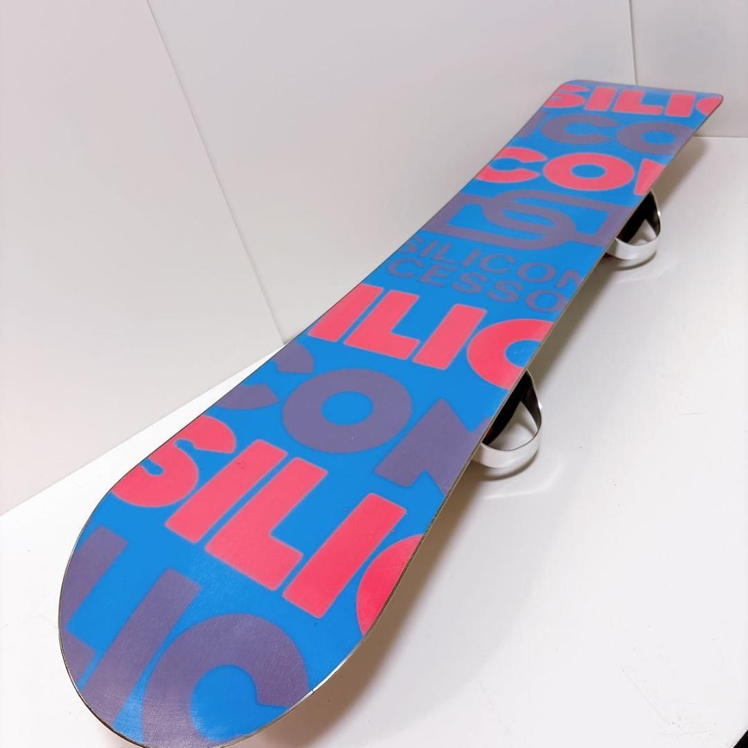 【初心者おすすめ 】 SILICON スノーボード セット 144cm