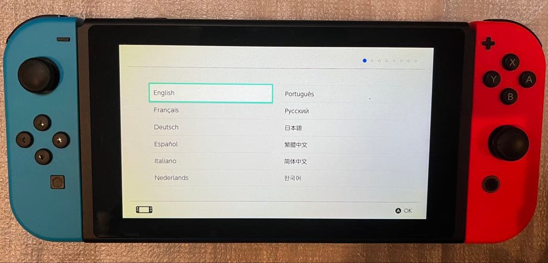 【美品】Nintendo Switch本体フルセット　箱付き