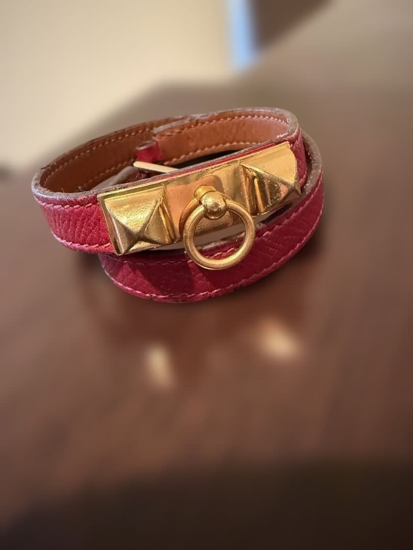 亀*様 HERMEエルメス リヴァル コリエドシアン ドゥブルトゥールブレス