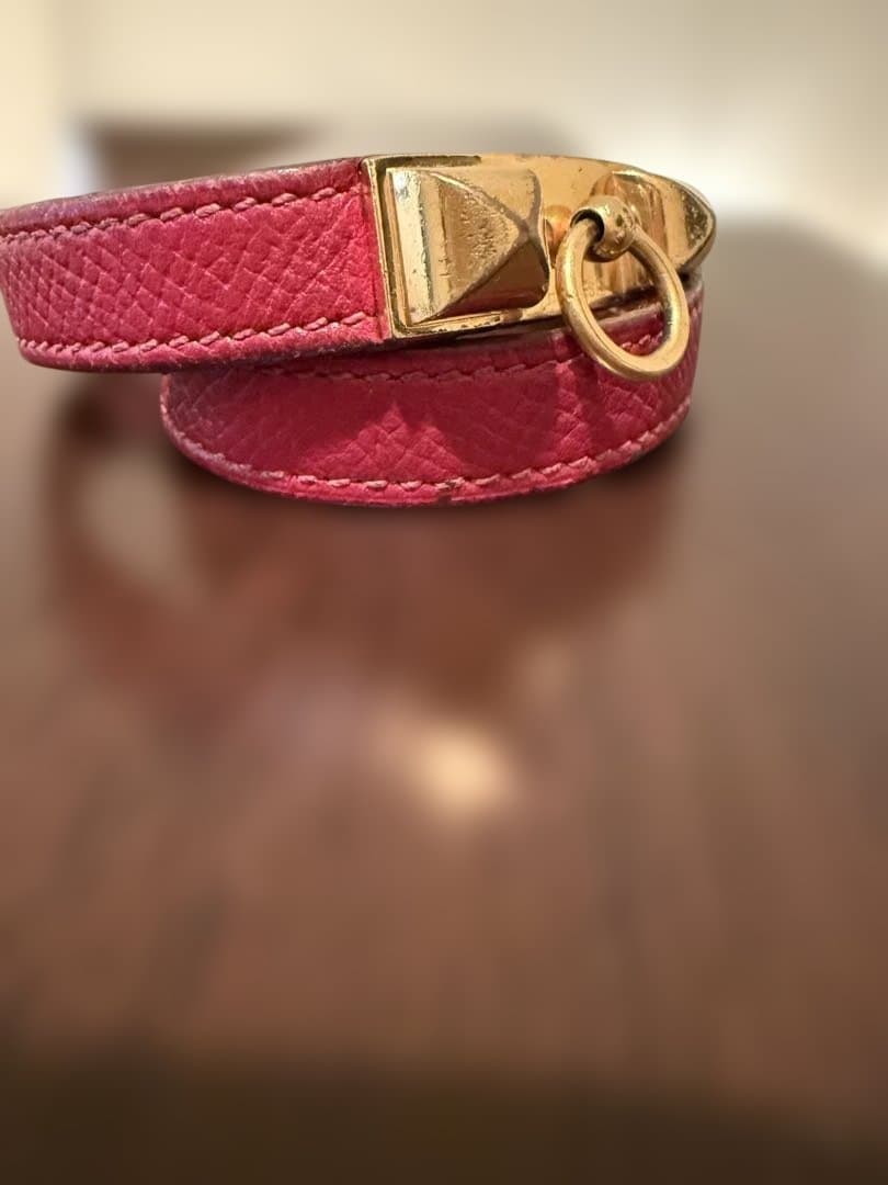 亀*様 HERMEエルメス リヴァル コリエドシアン ドゥブルトゥールブレス