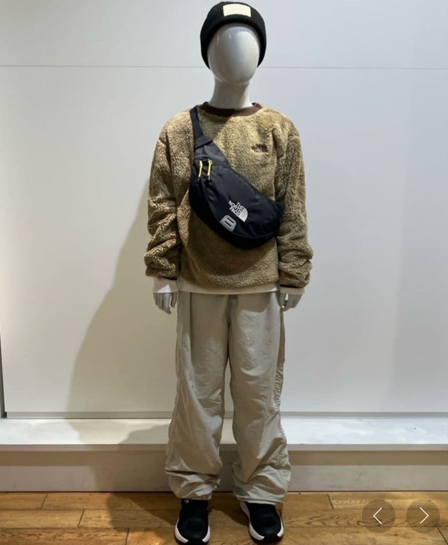 ザ・ノース・フェイス フリース トレーナー シェルパーフリースクルー　160