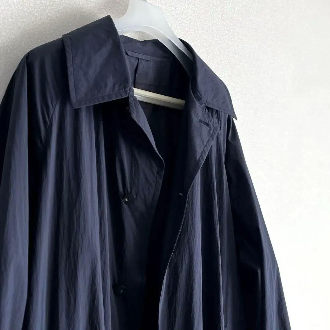 【上質】XL ネイビー 撥水 ステンカラーコート ユナイテッドアローズ