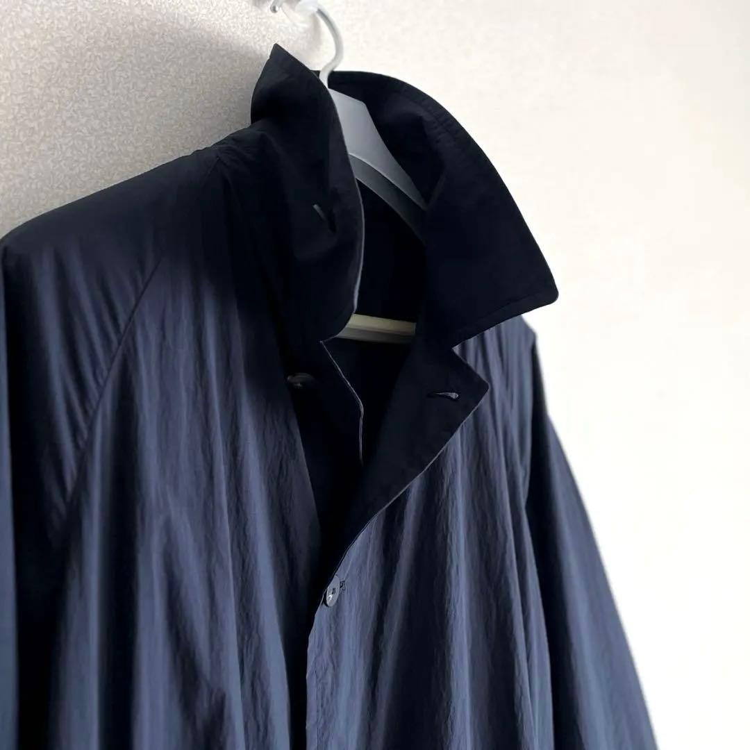 【上質】XL ネイビー 撥水 ステンカラーコート ユナイテッドアローズ