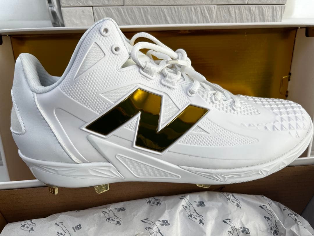 New Balance 大谷モデル MSHOWT1 ホワイト/ゴールド 29cm