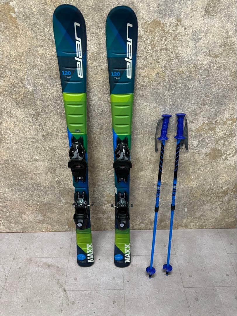 ⑯elan（エラン）　ジュニアスキー＋ビンディングセット　MAXX