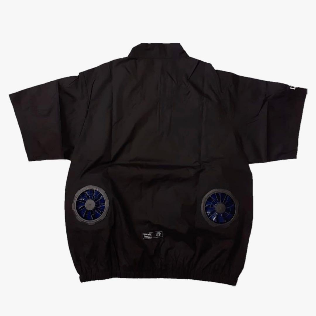 ゴレアドール ファン付き ハーフスリーブ LLサイズ ブラック GD-128