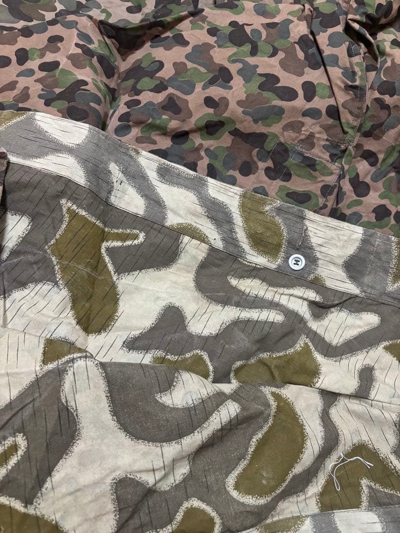 オーストリア　軍幕　テント　ツェルト　ポンチョ　4枚フルセット