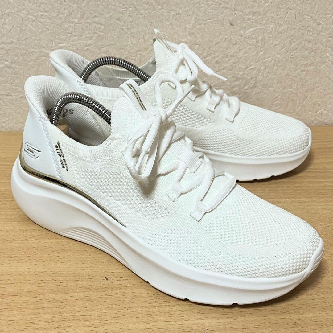 ★極美品！スケッチャーズ スリップインズ ボブススポート Bラブトゥルーデライト