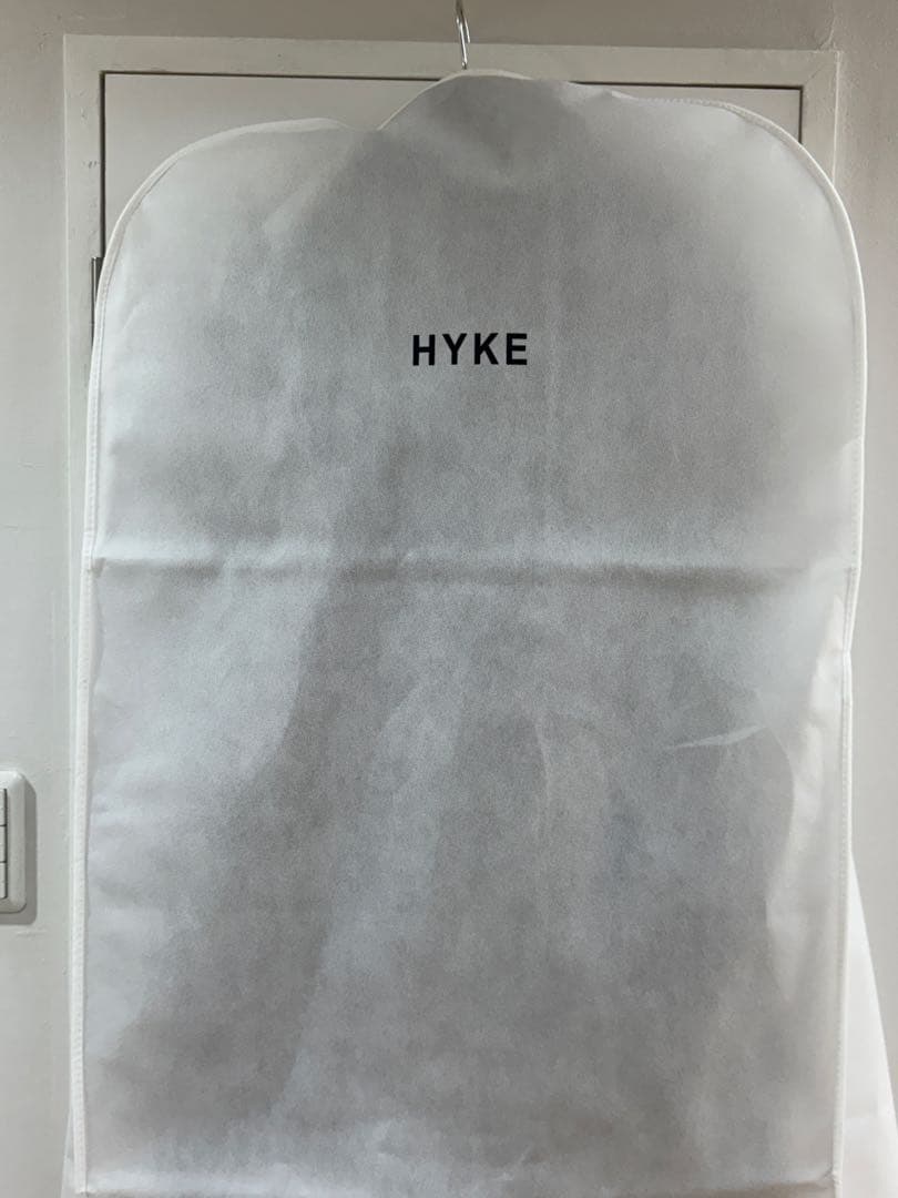 ジャケット・アウター HYKE 25aw DOUBLE FACE SHAWL COLLAR COAT