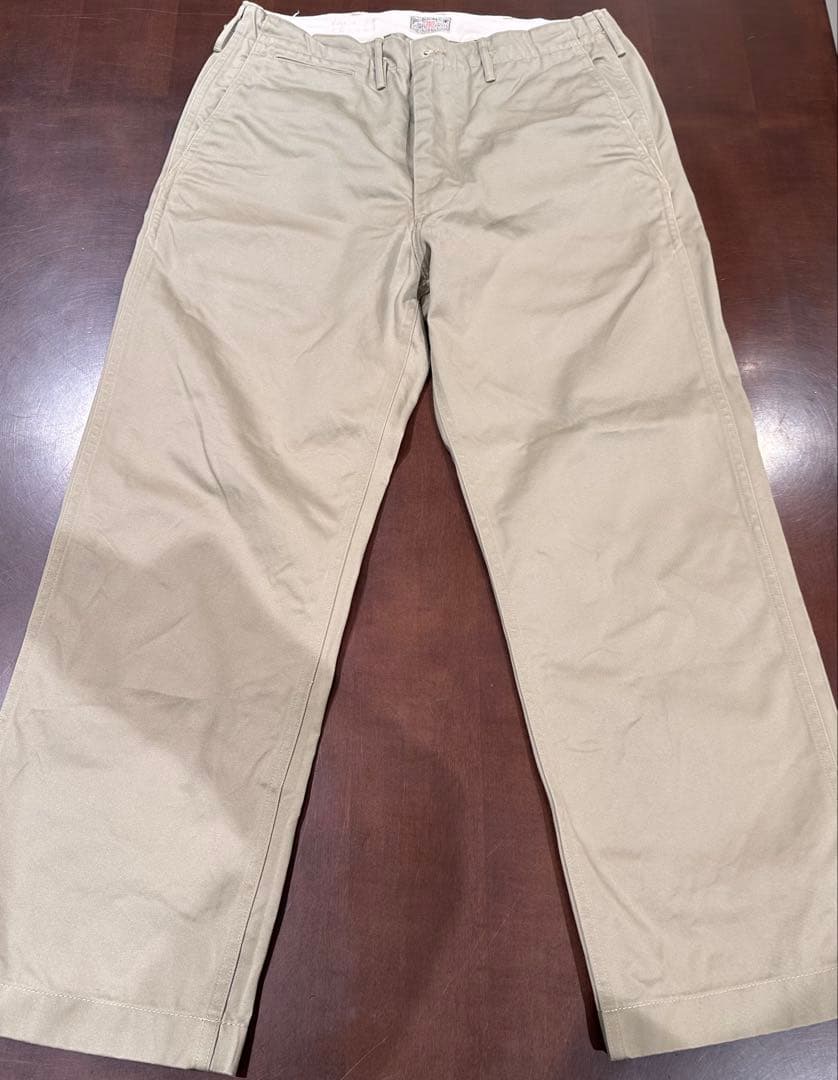 ジ*ク様 Buzz Rickson バズリクソン　ベージュ ヴィンテージ　チノ