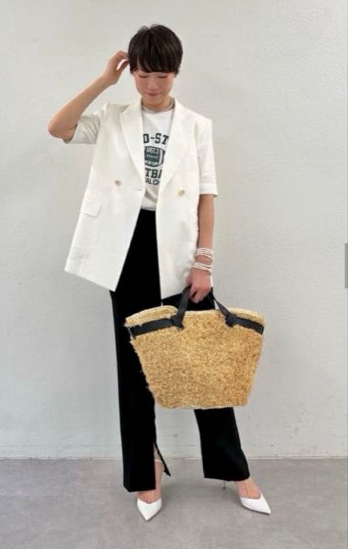 ウィムガゼット購入★CATARZI★かごバッグ