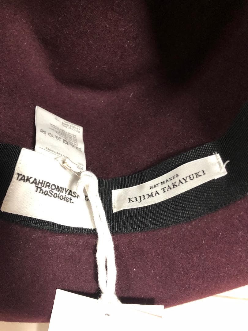 新品 soloist × KIJIMA TAKAYUKI コラボ ハット