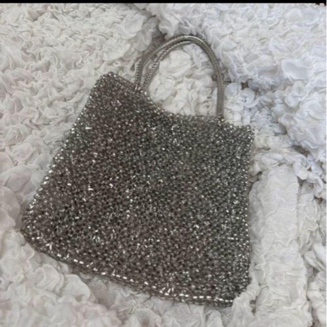 アンテプリマ　ワイヤーバッグシルバー