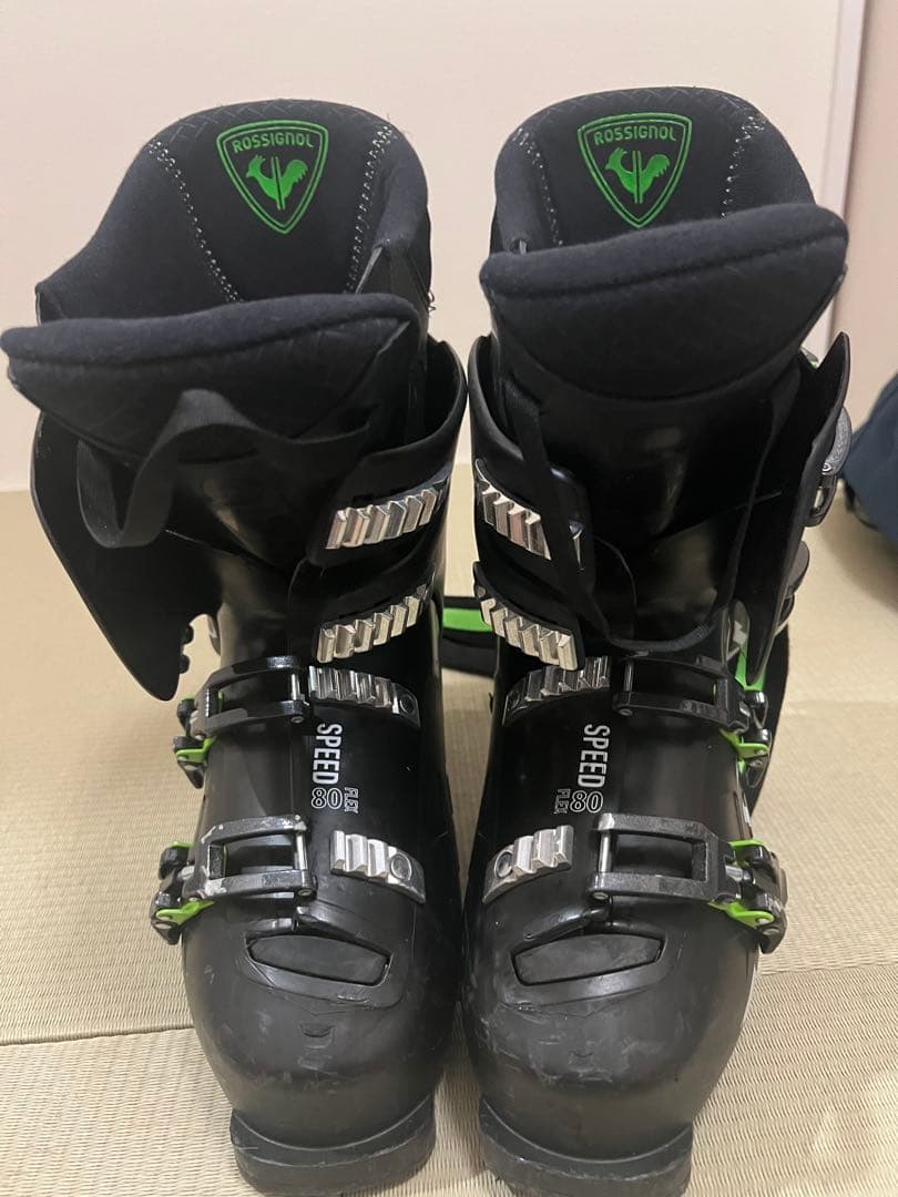 ROSSIGNOL スキーブーツ SPEED 80 ブラック/グリーン