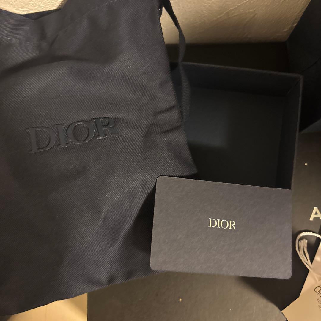 DIORオブリーク二つ折り財布