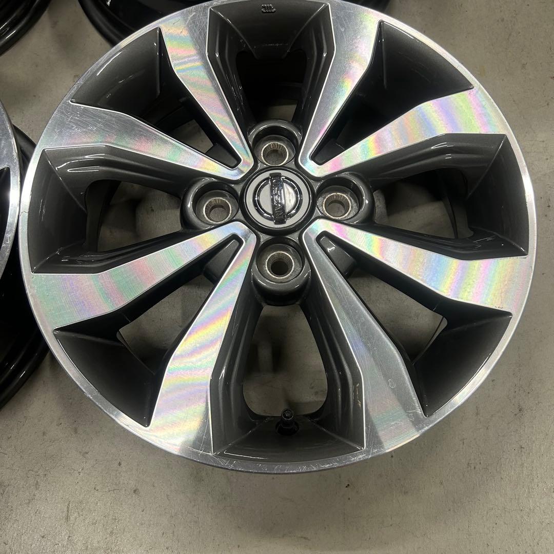 中古アルミ　15x4.5日産デイズルークス純正アルミ　4本セット