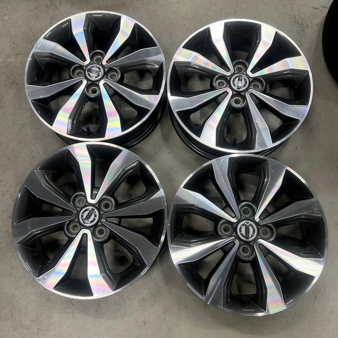 中古アルミ　15x4.5日産デイズルークス純正アルミ　4本セット