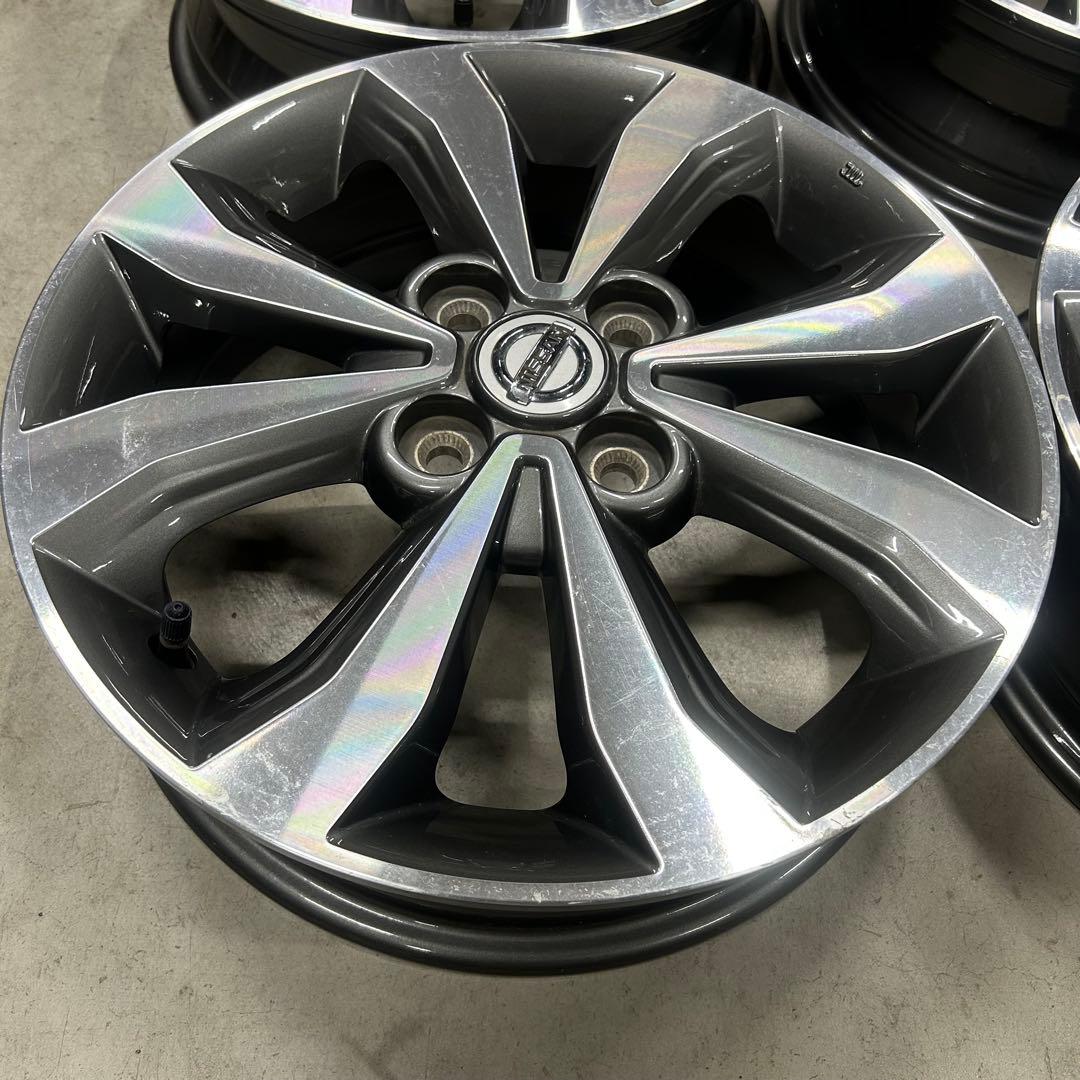 中古アルミ　15x4.5日産デイズルークス純正アルミ　4本セット