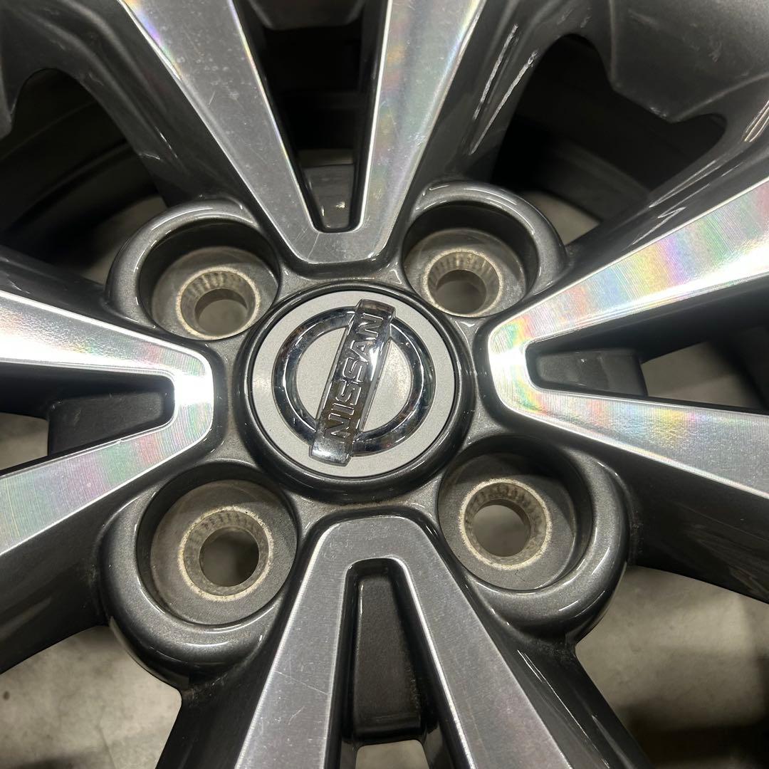 中古アルミ　15x4.5日産デイズルークス純正アルミ　4本セット